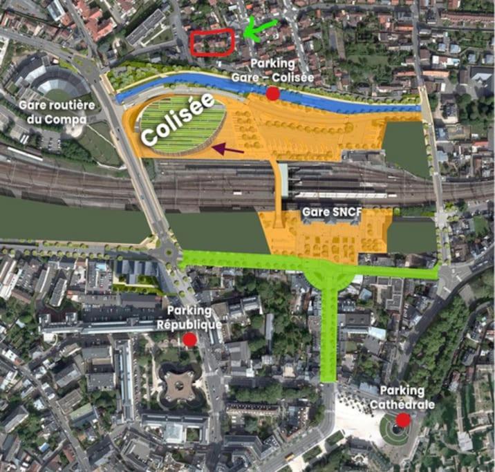 Studio 1 Chartres Gare Et Colisee A 100M Exterior foto